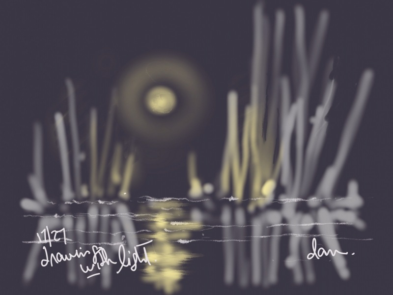Pond at Night