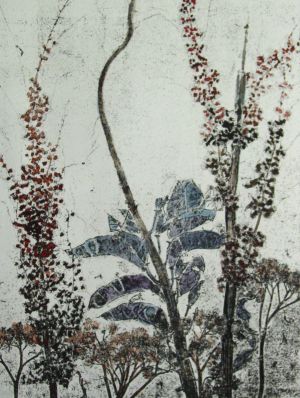 Lupine in Winter; 15 x 20cm