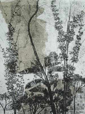 Lupine in Winter; 15 x 22cm