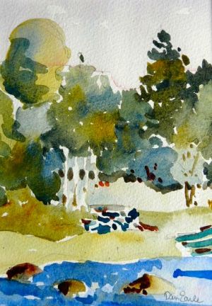 At Second Paradise; 7 x 12cm